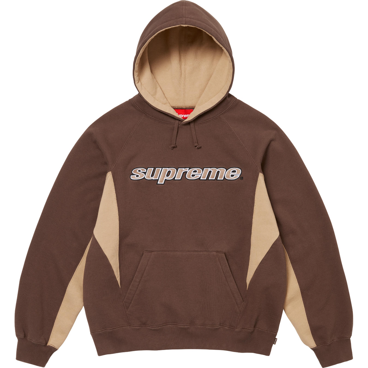 Supreme Division Hooded Sweatshirt 'FW 24 brown'