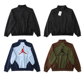 Supreme x Jordan Tricot Track Jacket Olive