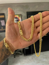 Kit Corrente + Pulseira Grumet Dupla 6mm Marcação 750