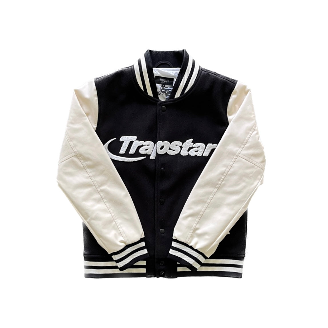 TRAPSTAR (Faux Leather) VARSITYJACKET