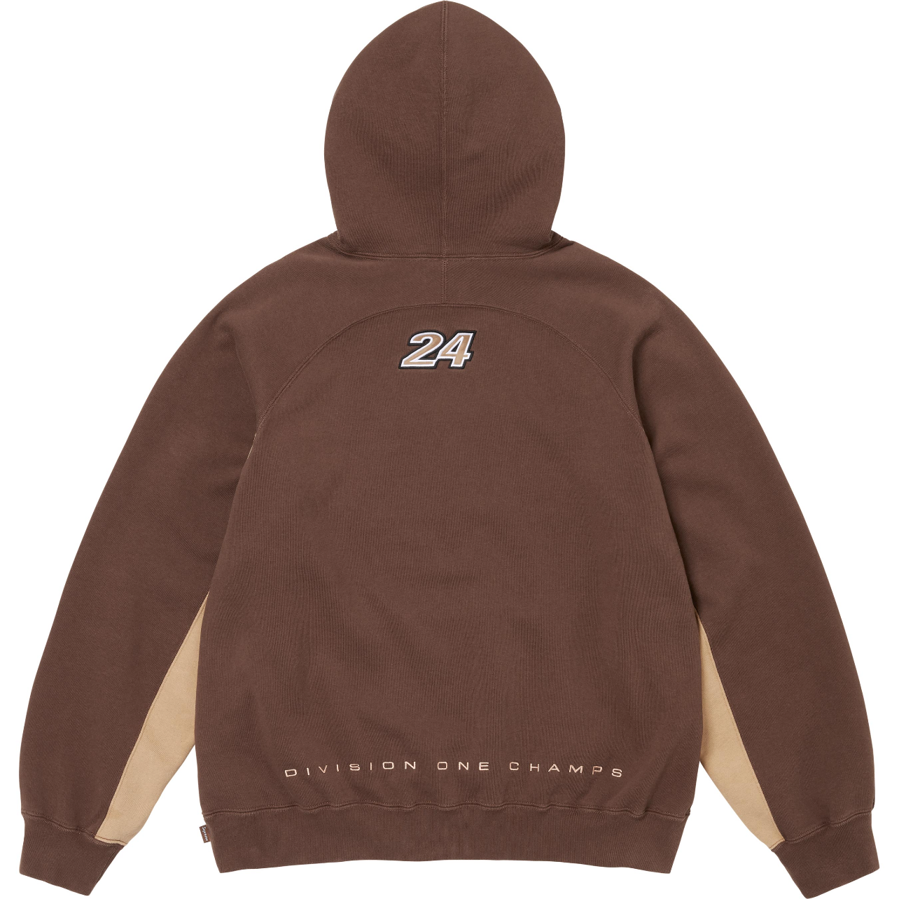 Supreme Division Hooded Sweatshirt 'FW 24 brown'