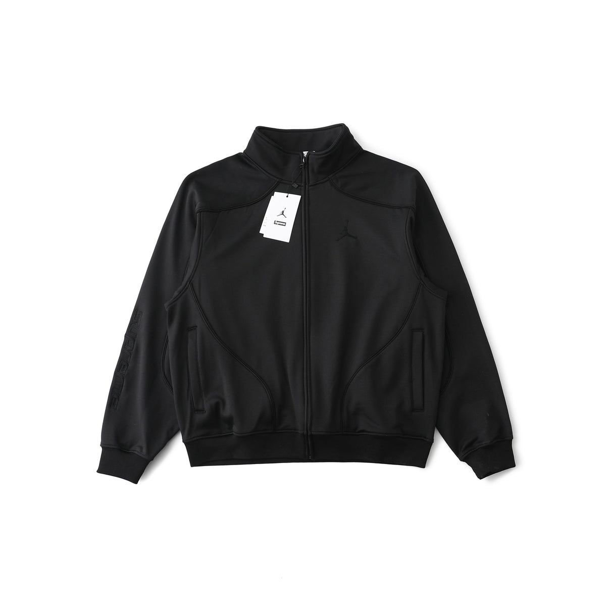 Supreme x Jordan Tricot Track Jacket Black