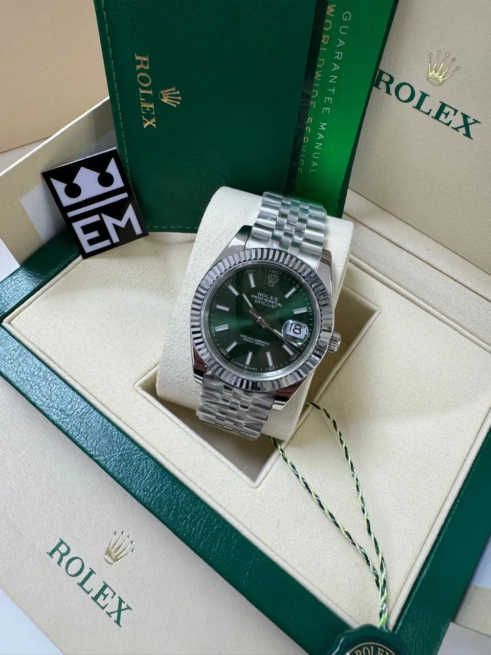 Rolex Datejust Jubilee / Green